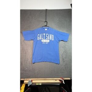 Galt Sand Shirt Mens Medium Blue Athletic Department GS 2XL Graphic Crewneck USA